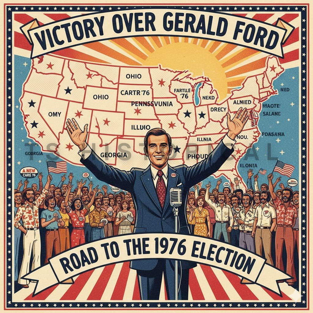 1976 U.S. Presidential Campaign poster