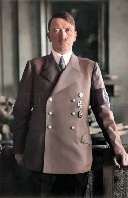 Adolf Hitler Color Photo