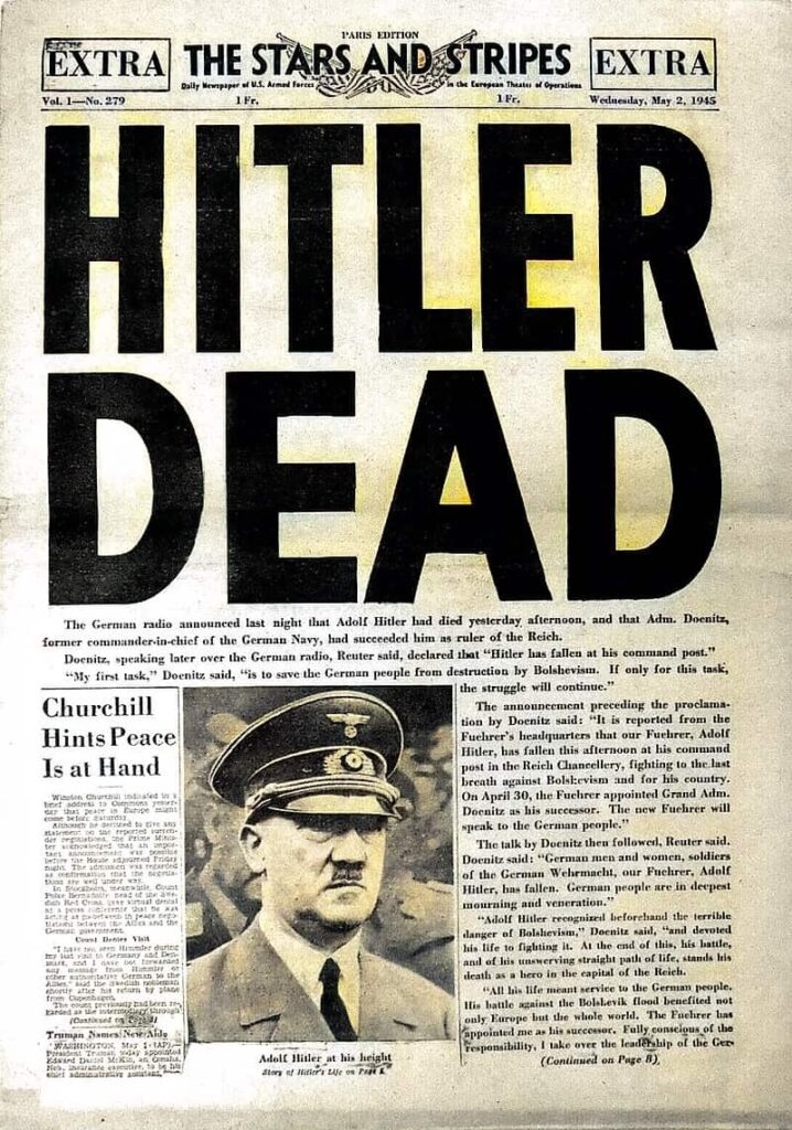 Death of Adolf Hitler