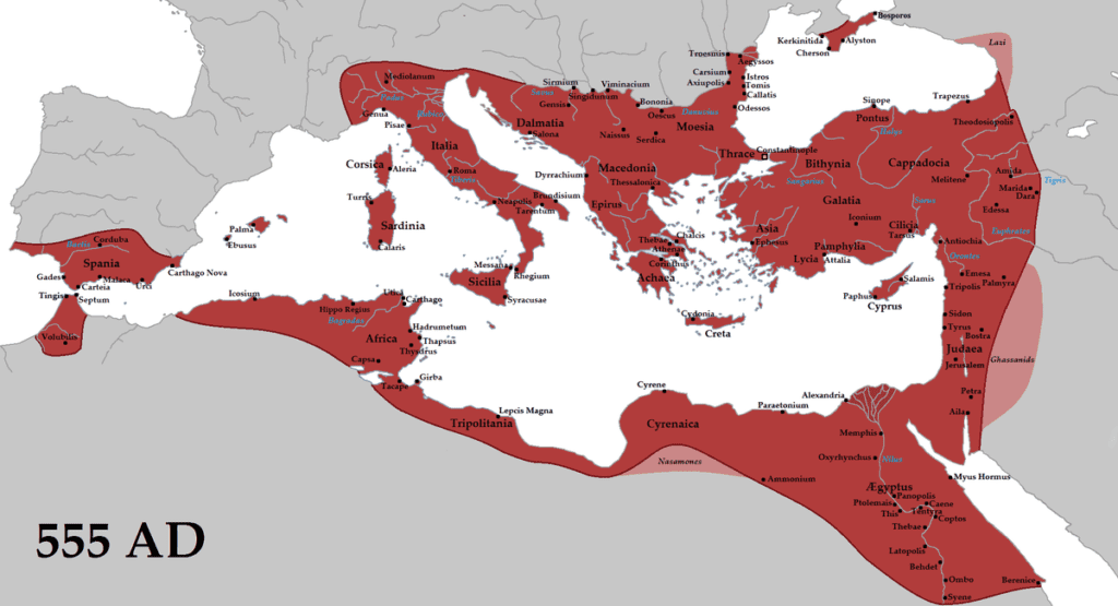 Byzantine Empire Map