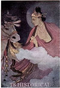 The Mahabhinishkraman of Siddhartha (portrayed by Rabindranath Tagore)