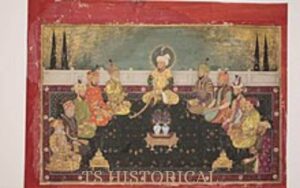 Group of Mughal Rulers