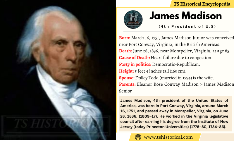 James Madison Facts