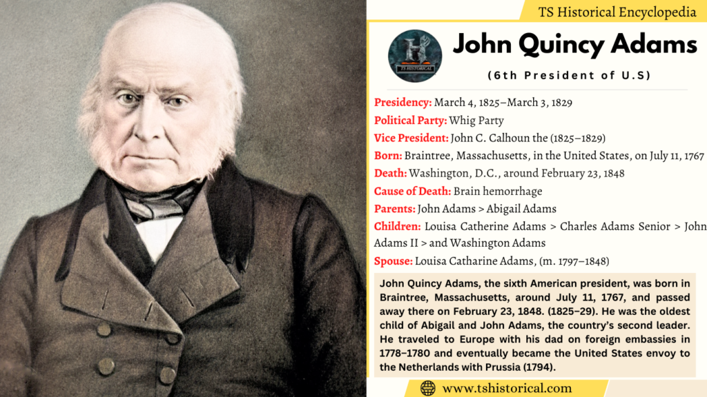 John Quincy Adams Facts