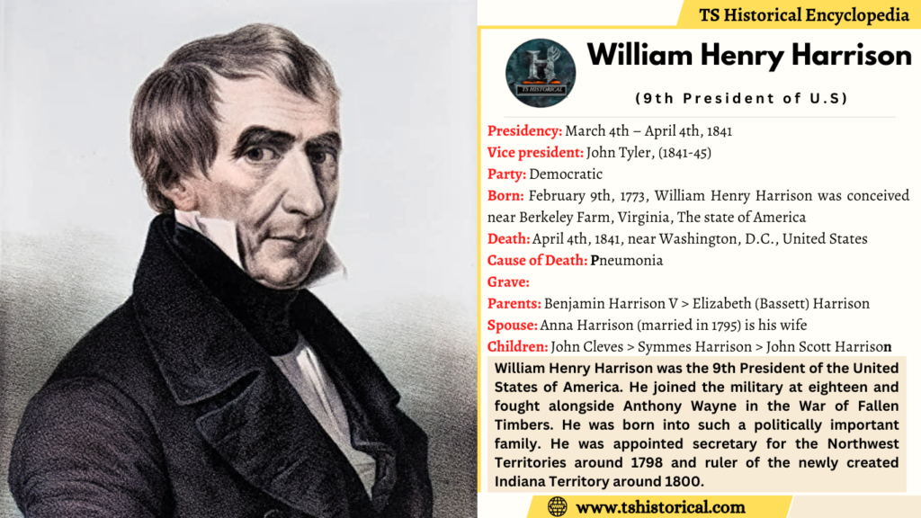 William Henry Harrison Facts