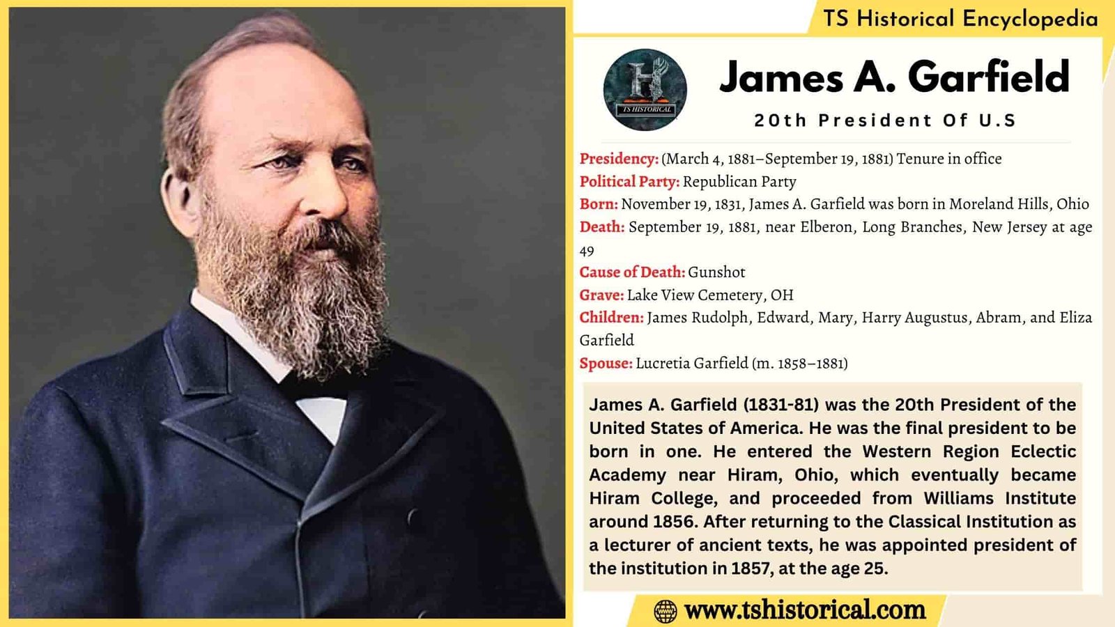 James A. Garfield | Presidency, Assassination & Facts