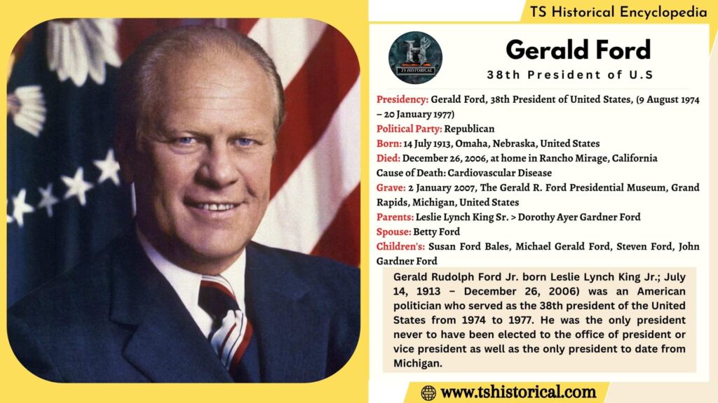 Gerald Ford Facts -TS-HISTORICAL