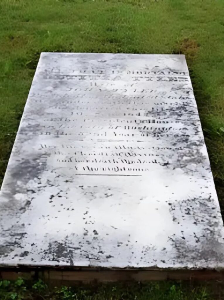 Letitia Tylere' Grave